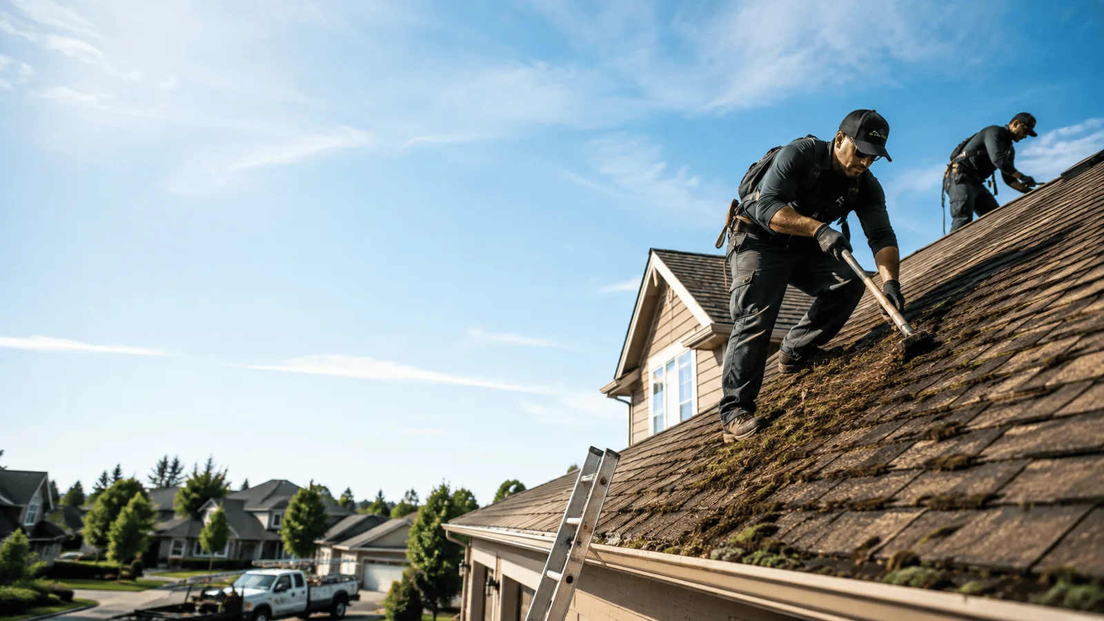 Roof Moss Removal in East Springfield, PA near me